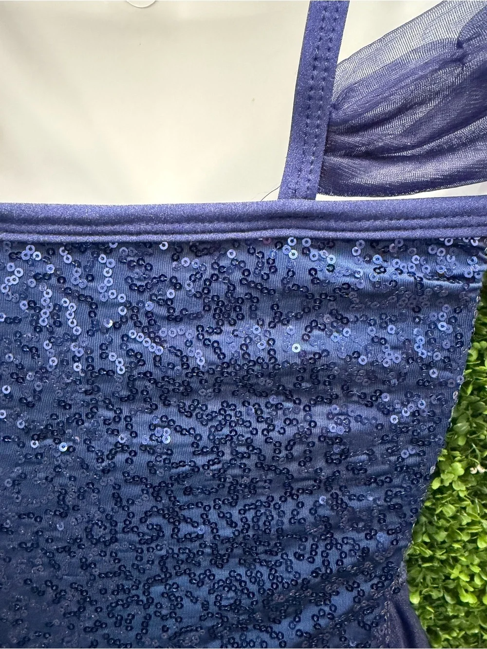 A Wish Come True navy sequin